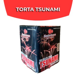 TORTA x 25 TIROS TSUNAMI